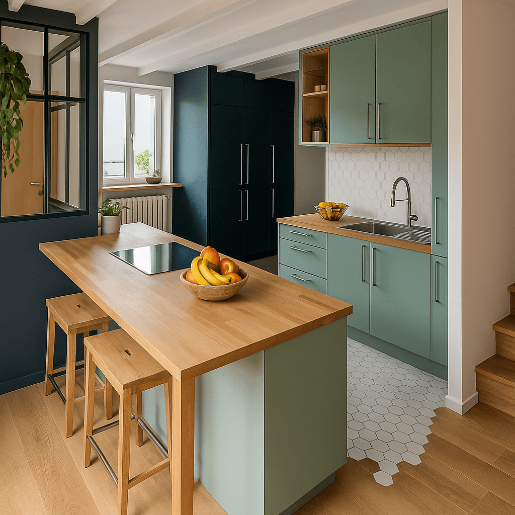 Projet Rénovation Maison de Ville - Albin, Lillebonne